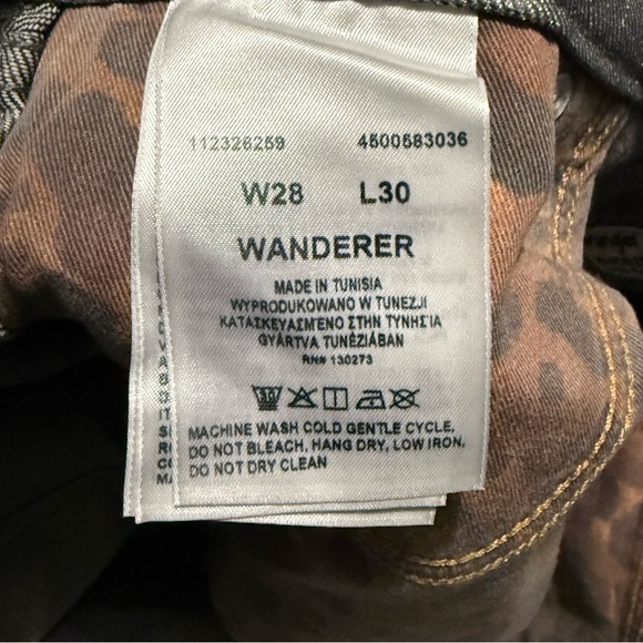 Wrangler x Fender Wanderer 622 Flare Pants Women's 28x30 Silver High Rise NWT - Picture 5 of 9